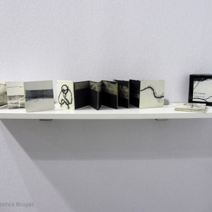 Ariane’s Thread (artist’s books) porcelain and paper. Engraving and monotype.